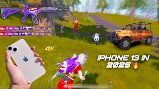 iPhone 13 in 2025 / PUBG GAMING TEST /HD+Extreme LIVIK Gameplay!