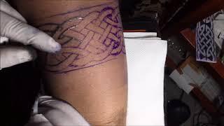 Celtic Armband Tattoo | Xpose Tattoos Jaipur | Timelapse