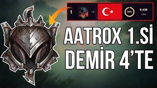 DEMİRLER ÇILDIRDI! AATROX 1.Sİ DEMİRDE OYNARSA NE OLUR? LOL PİT