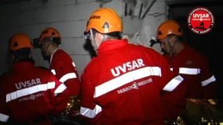 UVSAR  23.02.17 - Exercitiu noctorn al Detasamentului 1 - UVSAR