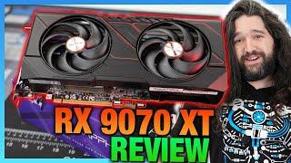 AMD Radeon RX 9070 XT GPU Review & Benchmarks vs. 5070 Ti, 5070, 7900 XT (Sapphire Pulse)