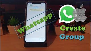 How to Create Whatsapp Group in iPhone