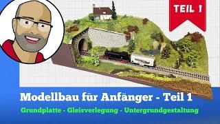 Modellbahnglück⭐MODELLBAU FÜR ANFÄNGER⭐TEIL 1️⃣ - Modelleisenbahn in H0 (1/87) Spur N und TT