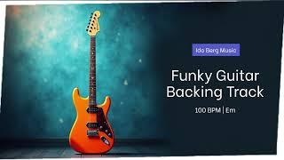 FREE Funky Guitar Backing Track in Em