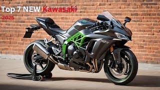 2025 Top 7 NEW Kawasaki Motorcycles |Finallly Launched Watch Must!