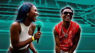 Wizkid talks More Love, Less Ego, football & headlining Glastonbury!