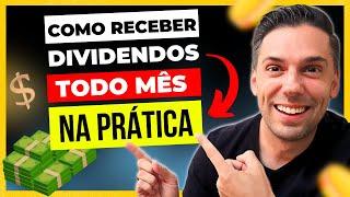  Saiba COMO RECEBER DIVIDENDOS (na prática) com AÇÕES e FUNDOS IMOBILIÁRIOS