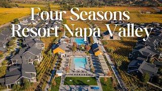 Aerial View of Four Seasons Resort Napa Valley