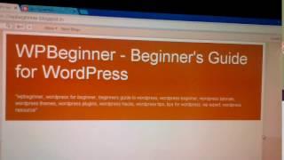 WPBeginner - Beginner's Guide for WordPress