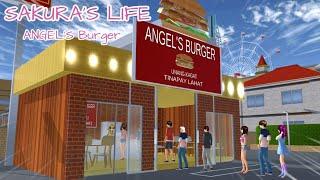 SAKURA'S LIFE : ANGEL'S BURGER | SAKURA SCHOOL SIMULATOR | SHORTFILM