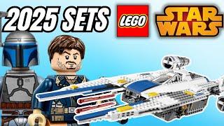 INSANE 2025 LEGO Star Wars RUMORS! (U-Wing, JANGO FETT, + MORE!)