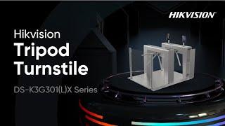 Hikvision Tripod Turnstile DS-K3G301(L)X Series - Demonstration