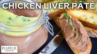 Silky Smooth Chicken Liver Pate | Easy Appetizer Recipe