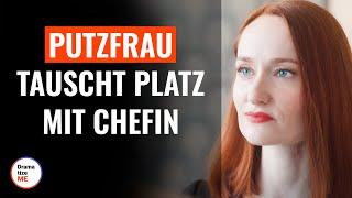 Putzfrau tauscht Platz mit Chefin | @DramatizeMeDeutsch