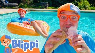 Who's Missing Summer? ️ | Blippi Songs | Educational Songs For Kids