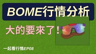 【一起看行情EP8】BOME幣分析，大的要來了！即將突破！