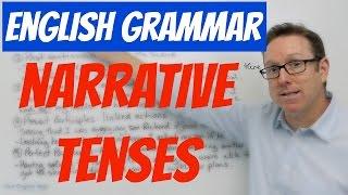 English grammar - Narrative tenses - gramática inglesa