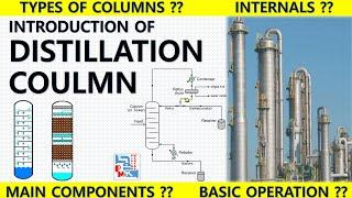 What is a Distillation Column? | Column Internals & Components | Basic Operations | Piping Mantra |