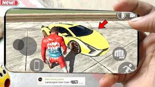 LAMBORGHINI SIAN SECRET CHEAT CODE? INDIAN BIKE DRIVING 3D NEW UPDATE 2024