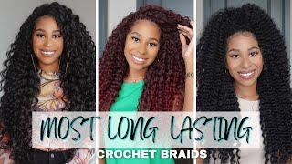 MOST LONG LASTING CROCHET BRAID STYLES  + HOW TO MAKE YOUR CROCHET LAST LONGER