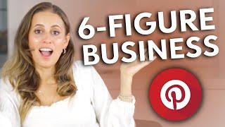 How I build a 6-FIGURE ONLINE BUSINESS using Pinterest! | NEW COURSE The Pinterest Marketing Studio