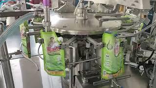 Laundry detergent packaging machine: multi-station liquid packaging equipment