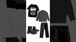 Men's punk outfit idea ️