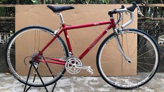 Xe đạp road Nishiki thương hiệu Nhật sản xuất tại Nhật, group campagnolo veloce bạc rất sang trọng