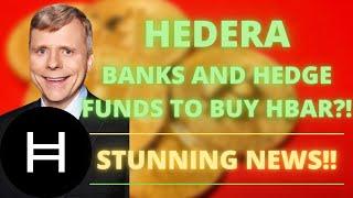 Hedera Hashgraph (HBAR) Banks and Hedge Funds Set To Buy HBAR?! (MUST WATCH!!!)