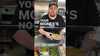 YOUR MONEY’S NO GOOD HERE‼️ #subscribe #food #funny #shortsfeed #shorts #trending