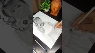 Realistic girl face drawing #tranding #video #viralshorts #art #sketch #artist #lover  #day 4 #like