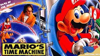 Mario's Time Machine (MS-DOS) Travel in time to stop Bowser - Game of the Sunday - Gameplay