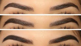 HOW TO FILL IN EYEBROWS - Natural, Sculpted and Bold Techniques! | Katerina Williams