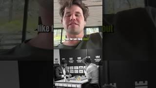 World Champion Gukesh's Win hits Magnus so hard ️#chess #gukesh #magnuscarlsen #shorts