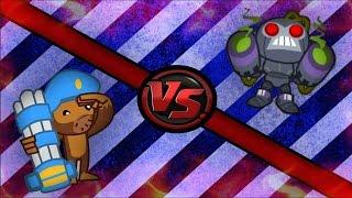 TOWER BATTLES WAR! - #13: Dartling Gun Vs. Super Monkey - (Bloons TD Battles Tournament)