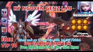 Game Lậu Kỷ Nguyên GenZ Lậu Việt Hoá - Free 2Tỷ Lực Chiến Đồ Họa Cực Ngon, Free hàng Vạn Knb