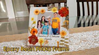 Personalized Gift Ideas for Christmas Resin Photo Frame | Resin Art for Beginners | DIY Resin Frames