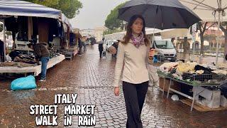 walking tours of italy, desenzano, italy street market, italy winter travel, pro walk tours italy