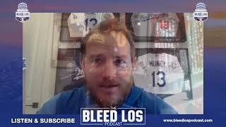 The Bleed Los Podcast - Dodgers Max Muncy updates us on his elbow injury