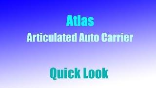 Atlas HO Articulated Auto Carrier - Quick Look