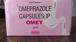 Omey capsule(Omeprazole20) of Intas uses benefits reviews by Dr Shbbir