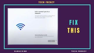 Lets connect you to a network Windows 11/10 | How to skip ? | [Simple Fix]