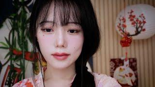 ASMR 무릎에서 받는 나른한 미미카키텐, 귀청소 가게 롤플레이ㅣMimikaki Ear Cleaning Shop Roleplay