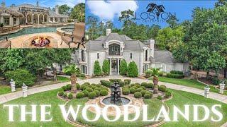 Touring the Most Beautiful Home in The Woodlands, Texas, USA | Pool | Wine Cellar | Houston Living