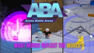 What Moves Reflect The World (Timestop) In ABA