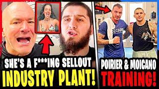 MMA Community GOES OFF on Nina Drama for FOOTAGE! Dustin Poirier TRAINING with Renato Moicano! UFC