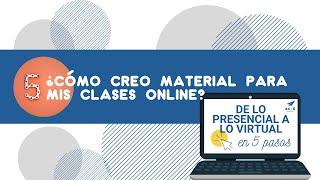  ENSEÑAR ESPAÑOL ONLINE: CÓMO CREAR MATERIAL para clases virtuales