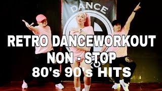 RETRO DANCE WORKOUT l NON-STOP l 80's 90's hits l JA DANCEWORKOUT CHOREOGRAPHY