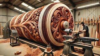 Incredible Woodworking Techniques and Wood Carving Machines