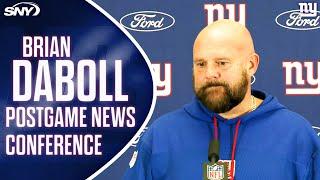 Brian Daboll addresses another Giants loss to the Cowboys, plus his own job security questions | SNY